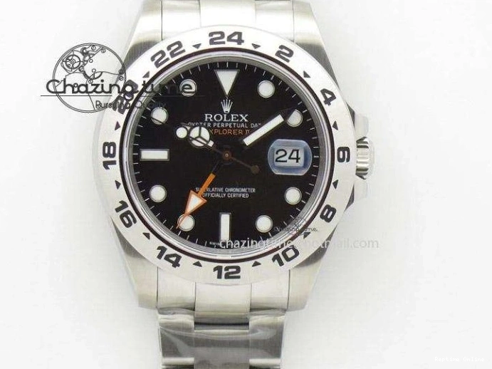 0130 Yacht-Master 116655 ARF SS Custom Made Black Ceramic Bezel on Oysterflex Rubber Strap A HighPerformance 3064